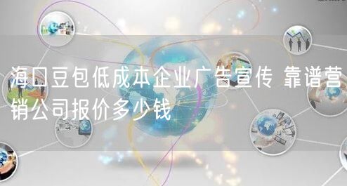 海口豆包低成本企业广告宣传 靠谱营销公司报价多少钱