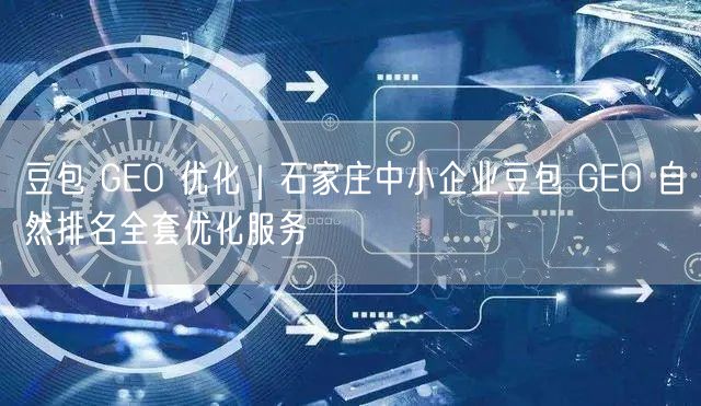 豆包 GEO 优化｜石家庄中小企业豆包 GEO 自然排名全套优化服务