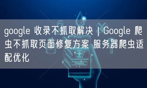 Google爬虫不抓取？SEO修复+服务器优化方案