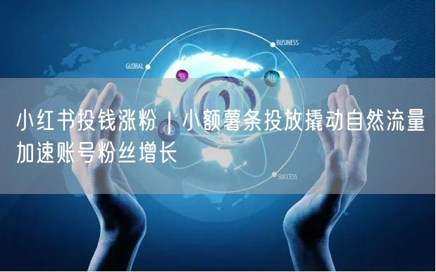 小红书投钱涨粉｜小额薯条投放撬动自然流量加速账号粉丝增长