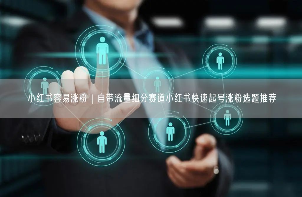 小红书涨粉秘籍：细分赛道+实操经验，快速起号攻略