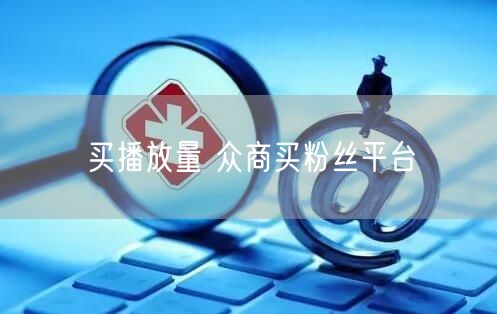 买播放量 众商买粉丝平台