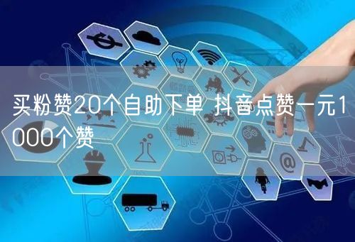 买粉赞20个自助下单 抖音点赞一元1000个赞