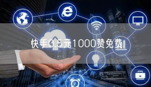 快手0.5元1000赞免费