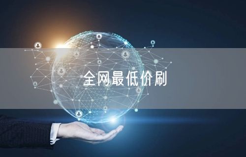 全网最低价刷